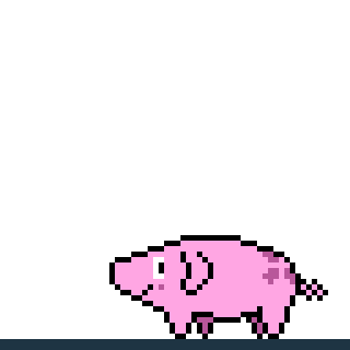 Trans-Pork pixel animation